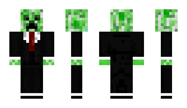 Minecraft skin Mr_Creeper_13