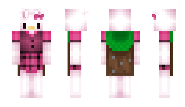 Minecraft скин по нику yunitakiss