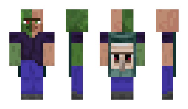 Minecraft скин по нику Crestborn