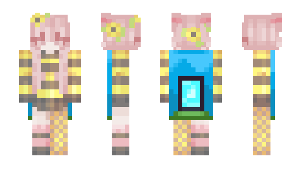 Minecraft скин по нику aBeeOfficial