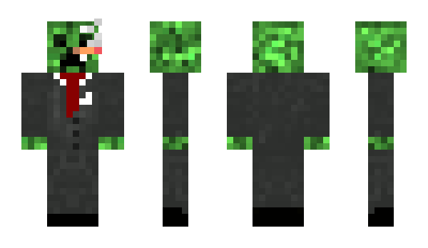 Minecraft skin obsidiandude