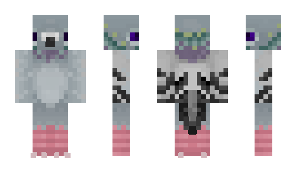 Minecraft skin UhPigeon