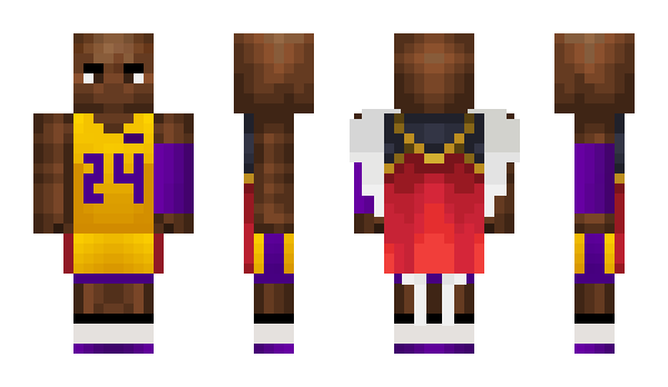 Minecraft skin Kobe4Ever