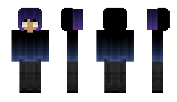 Minecraft skin ravenjil