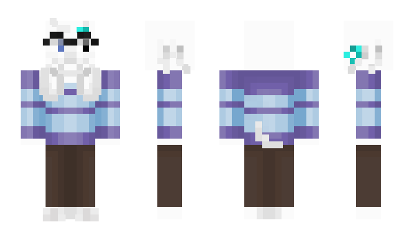 Minecraft skin A1Asriel