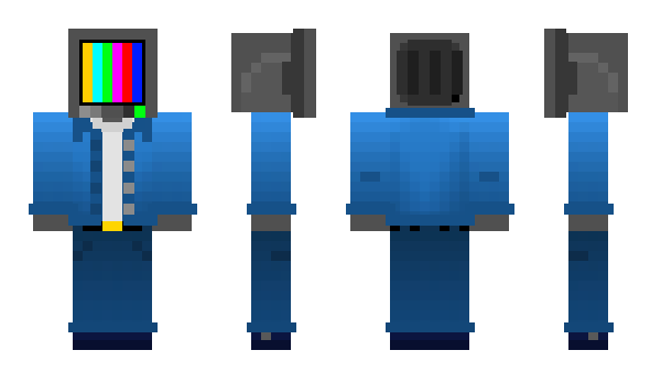 Minecraft skin TheVisual