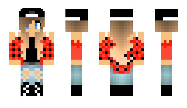 Minecraft skin Flicktocker