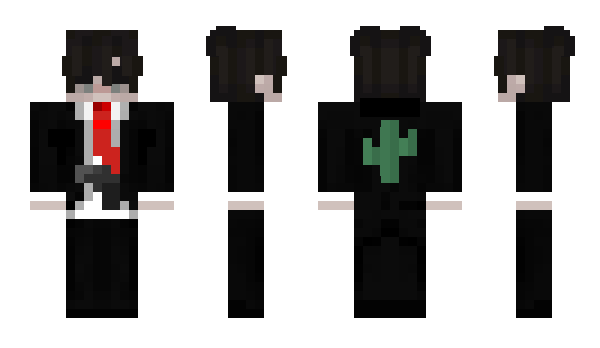 Minecraft skin SplitCactus