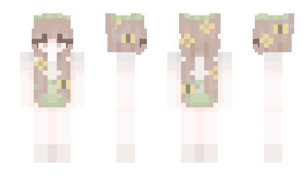 Minecraft skin flower_fairy