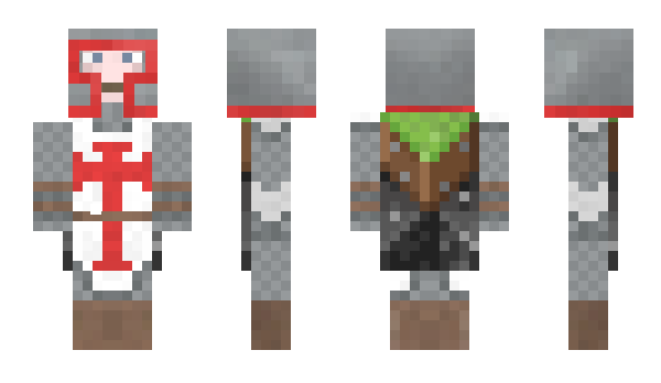 Minecraft skin CraftTheKnight