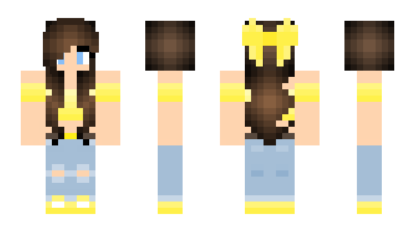 Minecraft skin musicgirl420