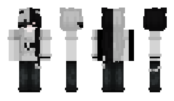 Minecraft скин по нику splithair