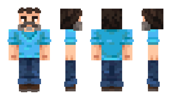 Minecraft skin BezyK