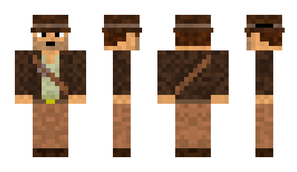 Minecraft skin Manmetgeweer