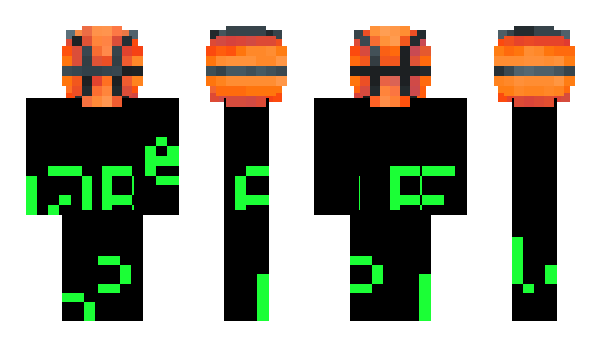 Minecraft skin Handprint