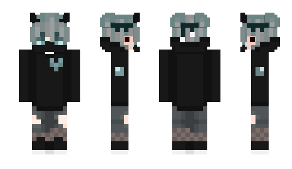 Minecraft скин по нику Goety