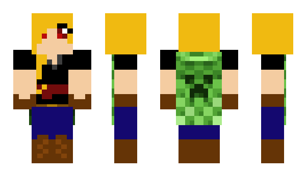 Minecraft skin Roxyim