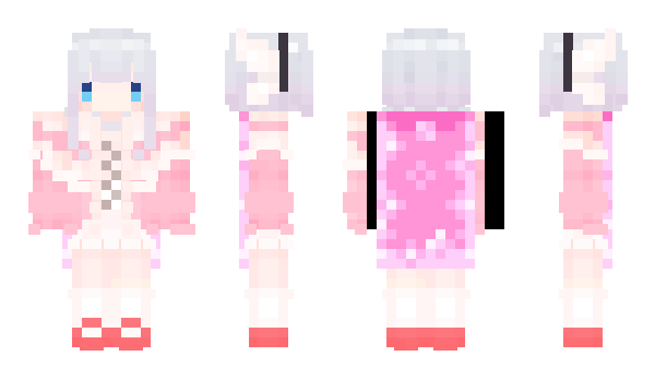 Minecraft skin KoreLuna_