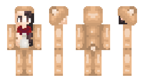 Minecraft skin BearTail