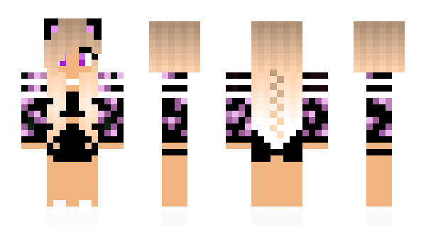 Minecraft skin CeciliaF