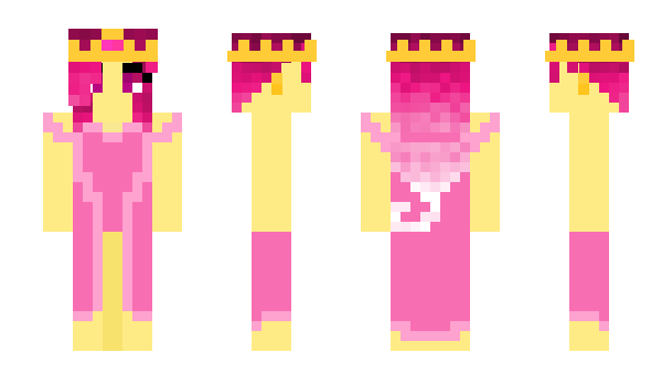 Minecraft skin Disneyprinzessin