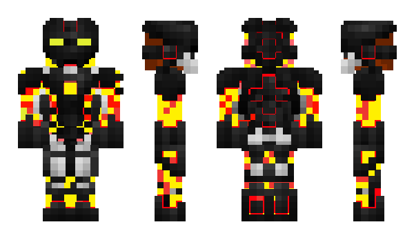 Minecraft skin Ironman200