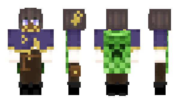Minecraft skin EnoughRedString
