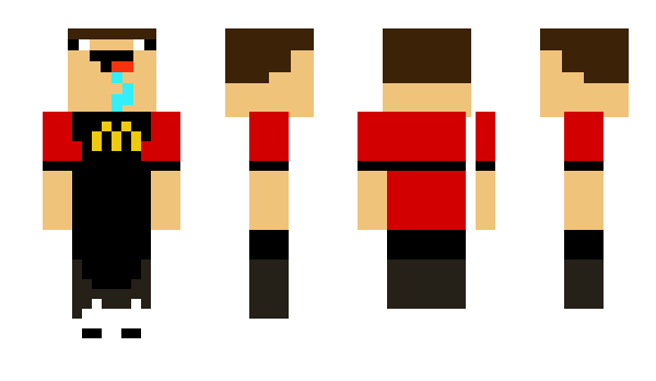 Minecraft скін по ніку MrBotYT
