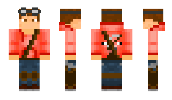 Minecraft skin xGert