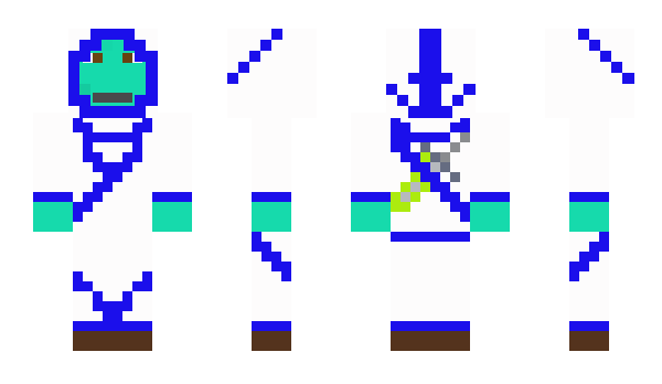 Minecraft skin eletal