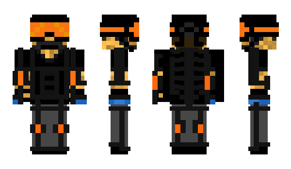 Minecraft skin airunman