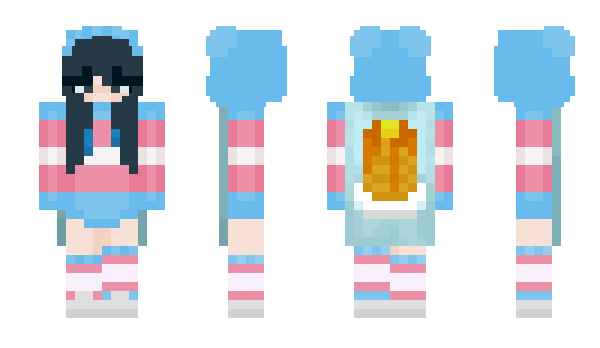 Minecraft skin PowiTF