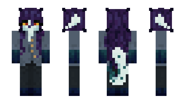 Minecraft skin Caustitia