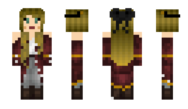 Minecraft скин по нику Cola_Girl