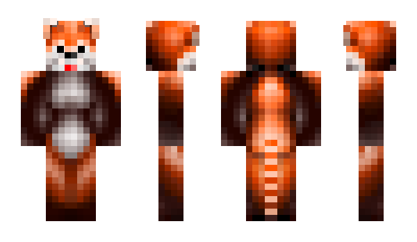 Minecraft skin crazifox
