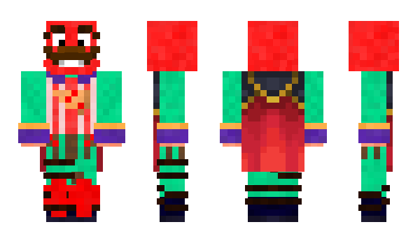 Minecraft скин по нику defaultbtw