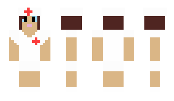 Minecraft skin Enfermera