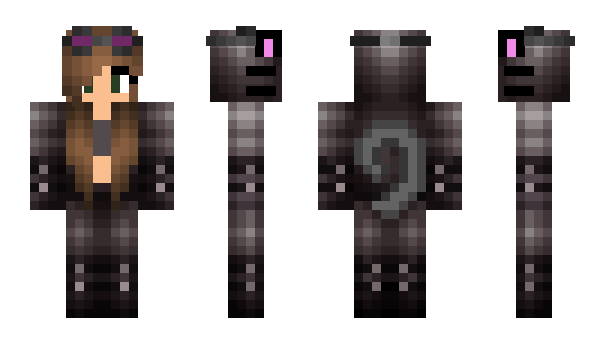 Minecraft skin CatsEyes