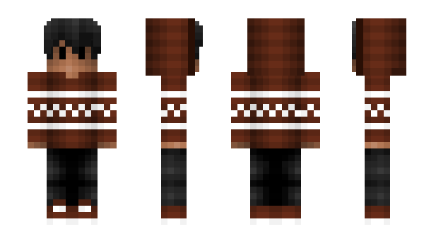 Minecraft skin philleted