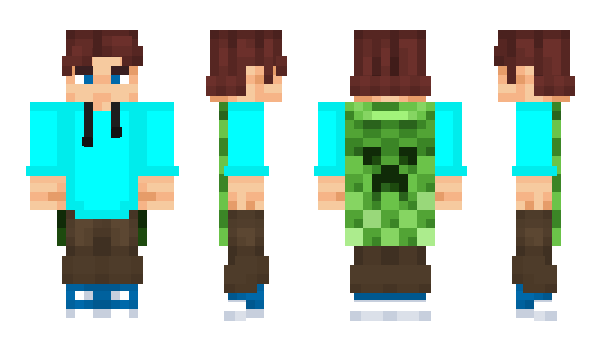 Minecraft skin Blue_DanilYT