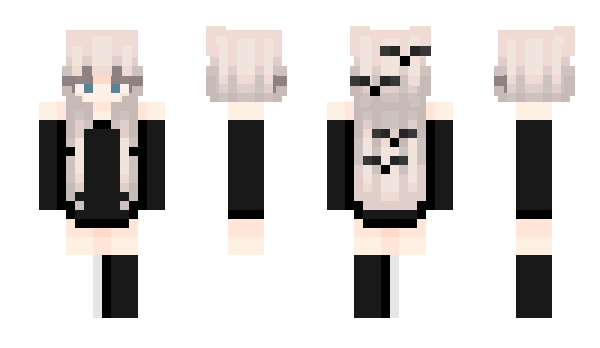 Minecraft skin aiganym