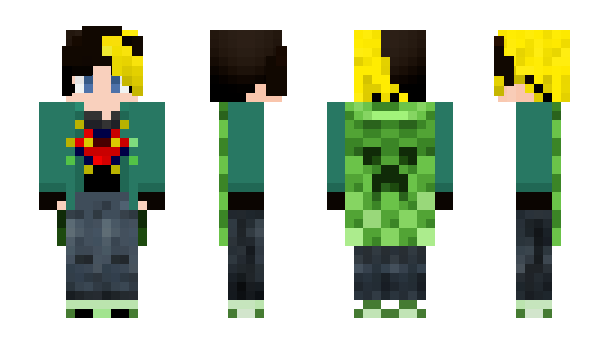 Minecraft скин по нику Bryvysaur