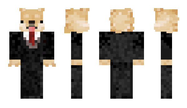 Minecraft скин по нику NiebieskiPIes