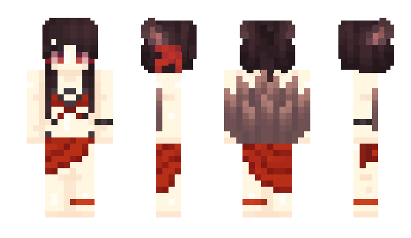 Minecraft skin Akanye