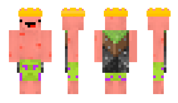 Minecraft skin PORES_4