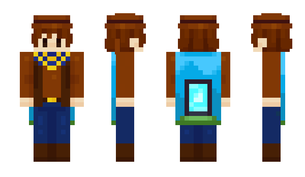 Minecraft скін по ніку Nomekejo