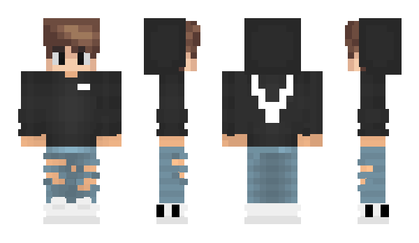 Minecraft skin Vkrypton