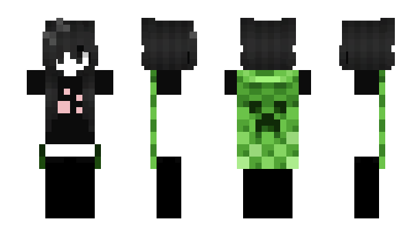 Minecraft skin 3paw