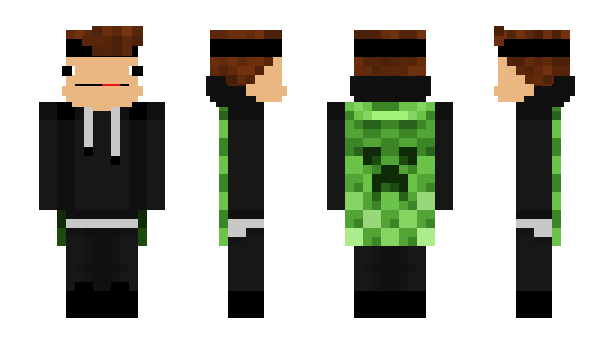 Minecraft skin PoppedUp