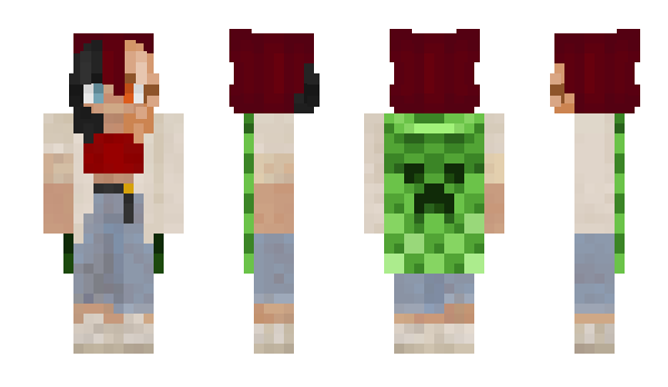 Minecraft skin everytime13